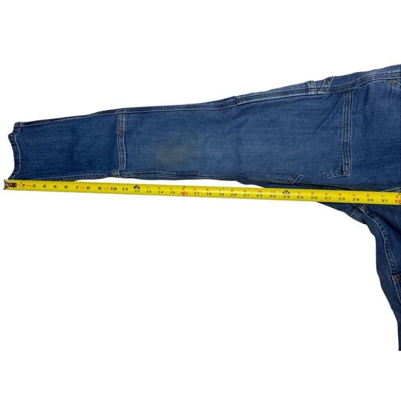 Carhartt Women's Relaxed Fit Double-Front Carpenter Jeans - Linden Size 6 - Picture 12 of 14